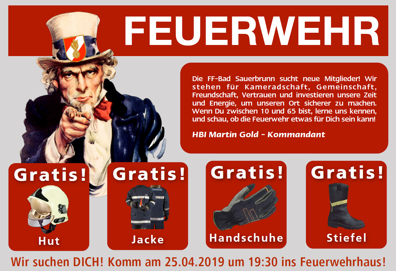 Wir suchen Dich