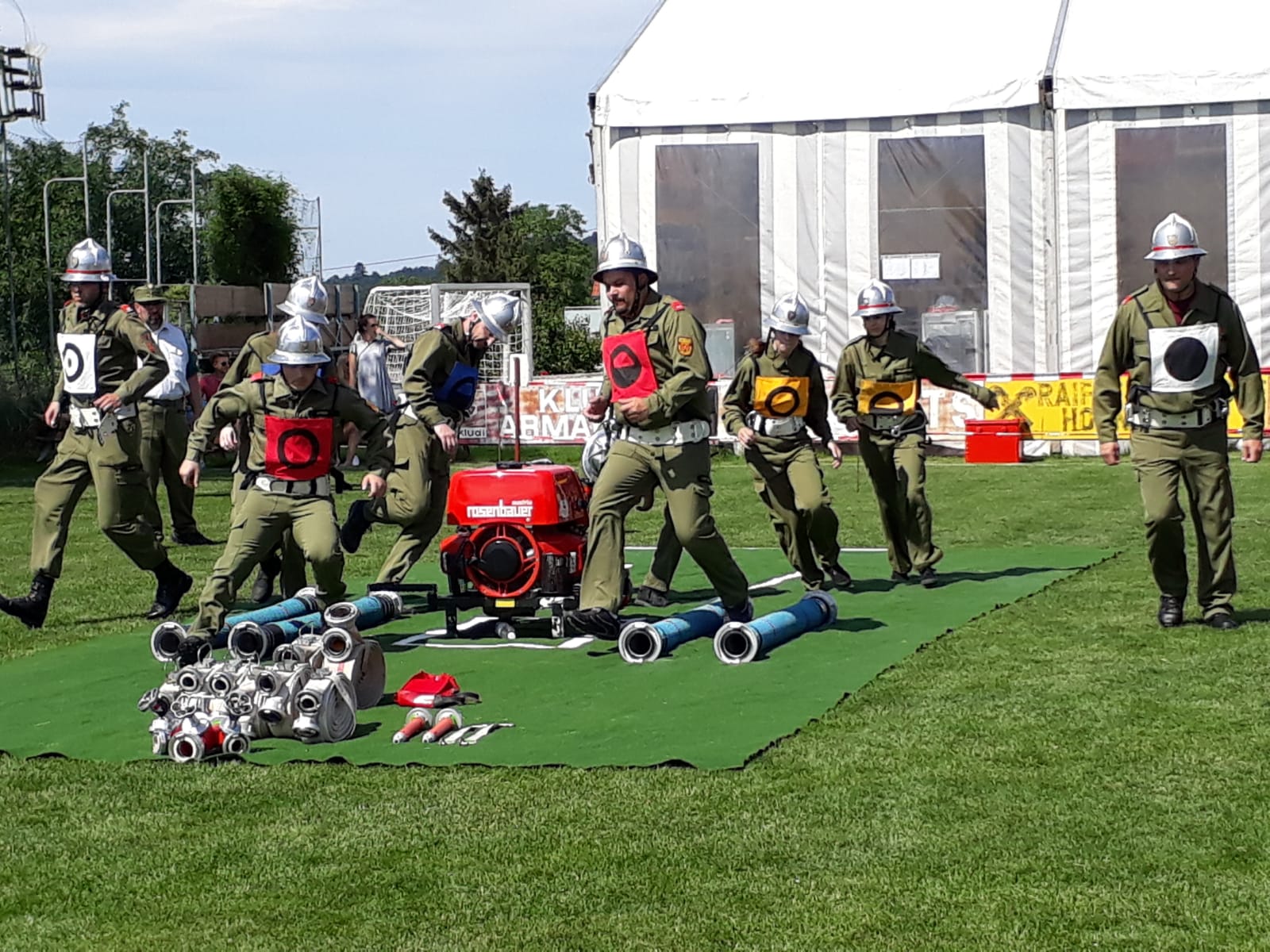 Als Gastgruppe beim Bezirksbewerb in Eisenstadt - Umgebung (02.06.2018)