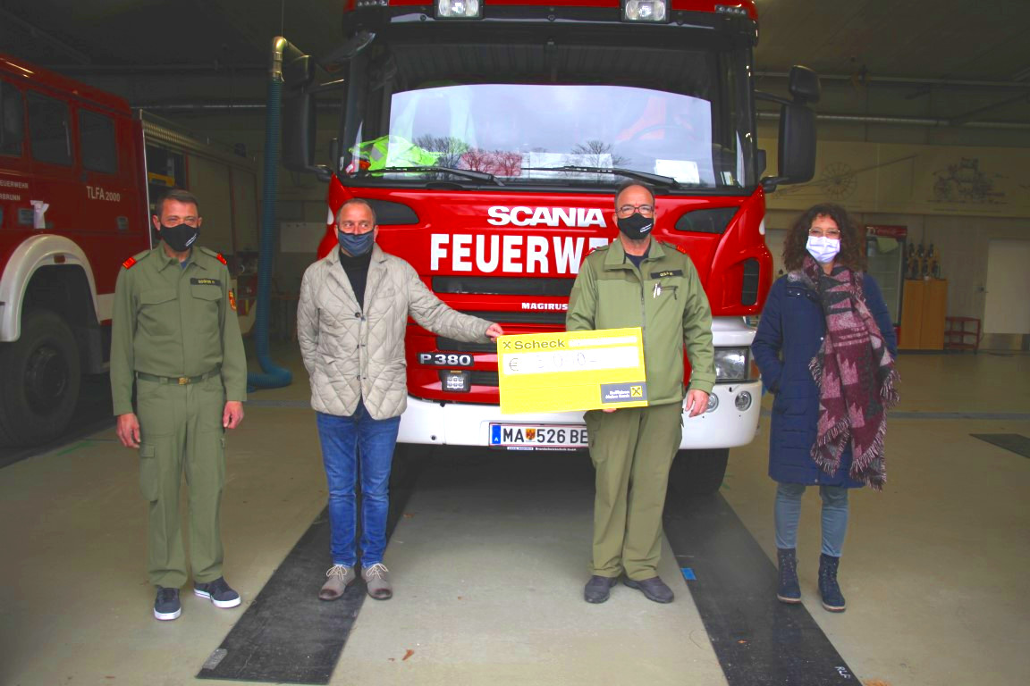 Theatergruppe “Kahlenberg” spendet für Auto! (24.12.2020)