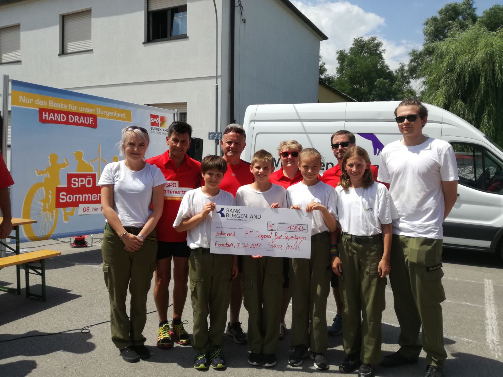 Jugendfeuerwehr erhält Vereinsförderung! (09.07.2017)