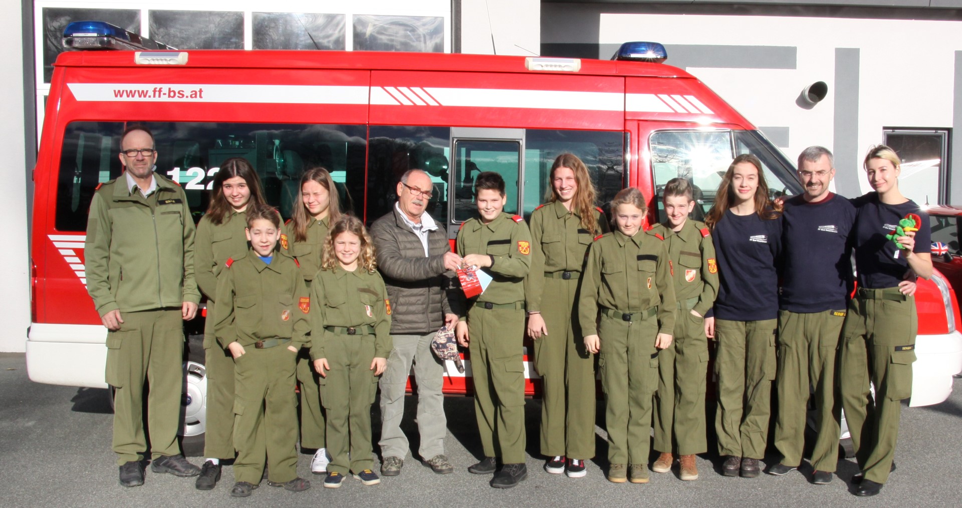 Spende an die Feuerwehrjugend (24.12.2019)